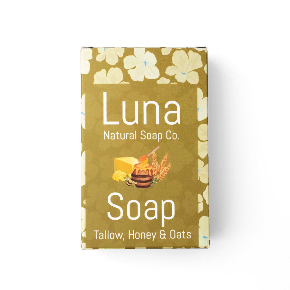 Luna Soaps Ireland Tallow Honey Oats 01