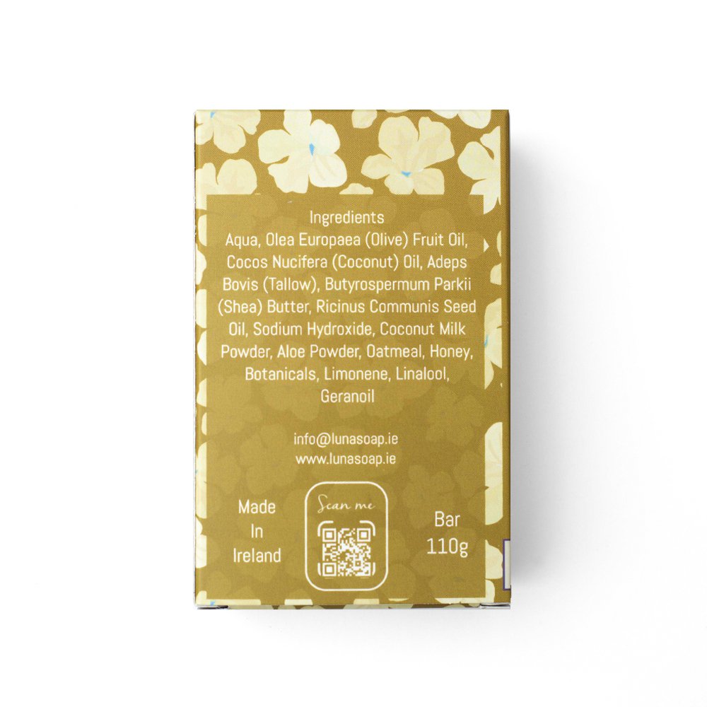 Luna Soaps Ireland Tallow Honey Oats 05