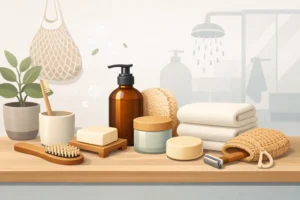Guide to a Plastic Free Bathroom Starter Kit