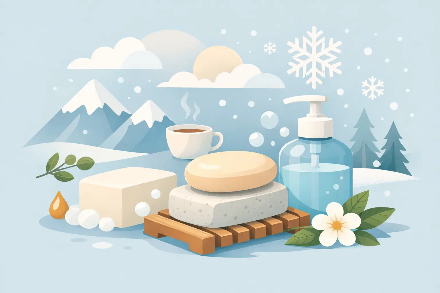 A Guide to Soap for Winter Skin