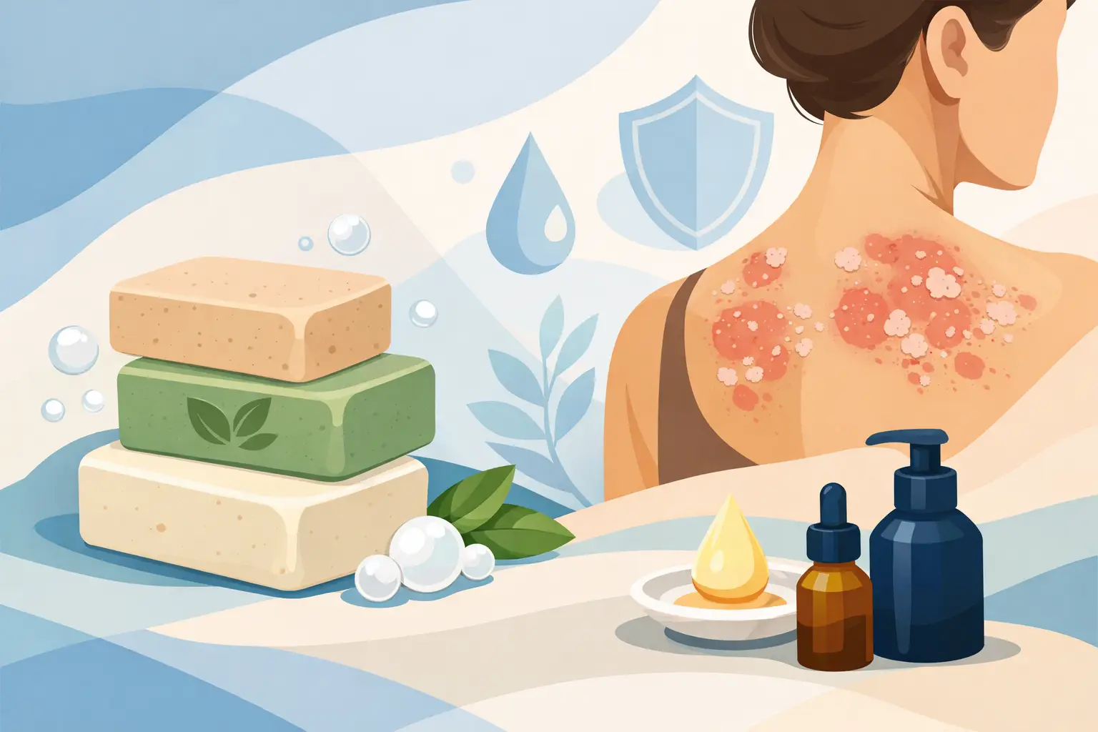 Choosing Bar Soap for Psoriasis Prone Skin
