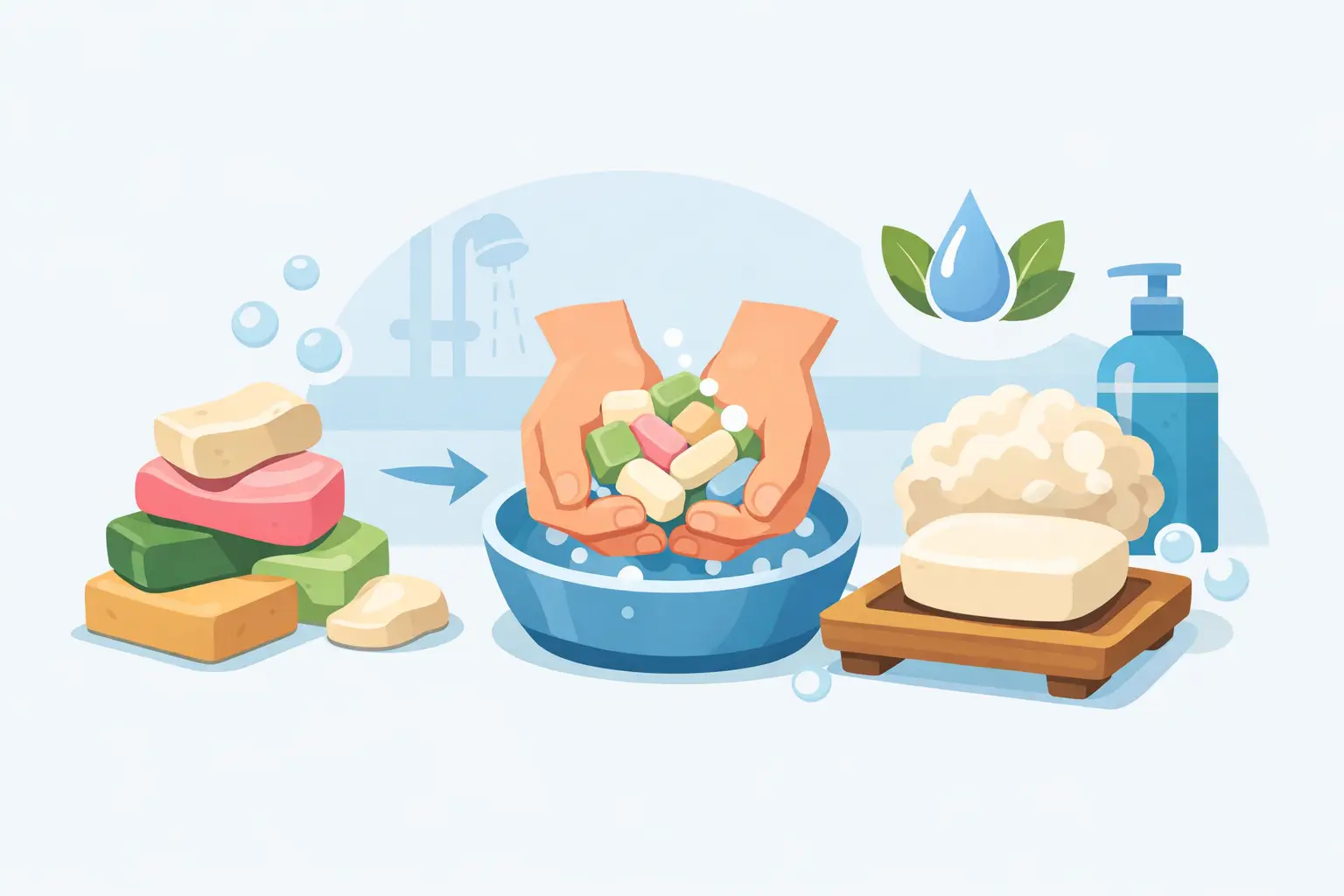 How to Use Soap Ends Without Waste