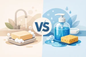 Kitchen Soap Bar Versus Liquid: Which Wins?