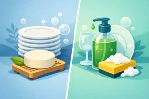 Solid Dish Soap vs Liquid Detergent