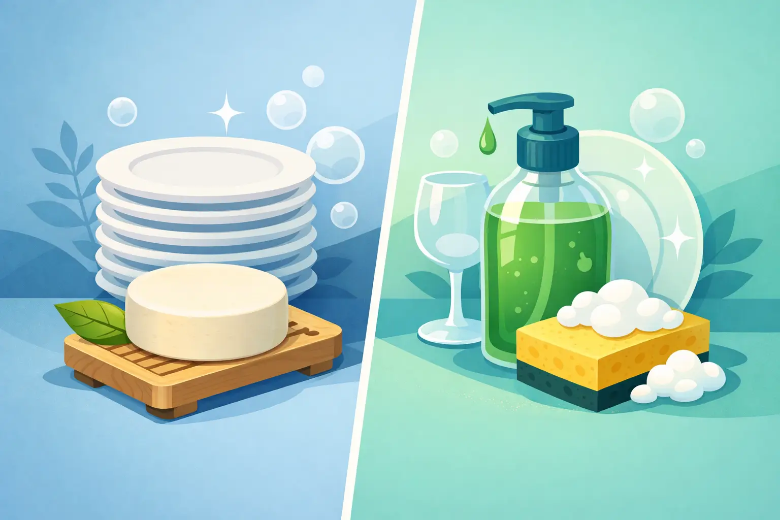 Solid Dish Soap vs Liquid Detergent