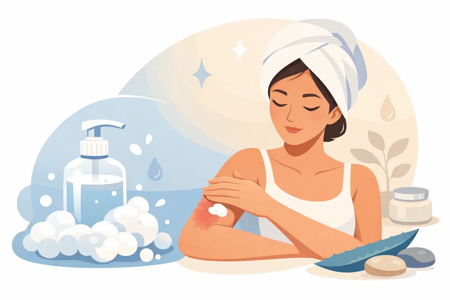 How to Calm Soap Irritated Skin Fast