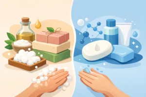 Cold Process Soap Versus Syndet: Which Suits Skin?