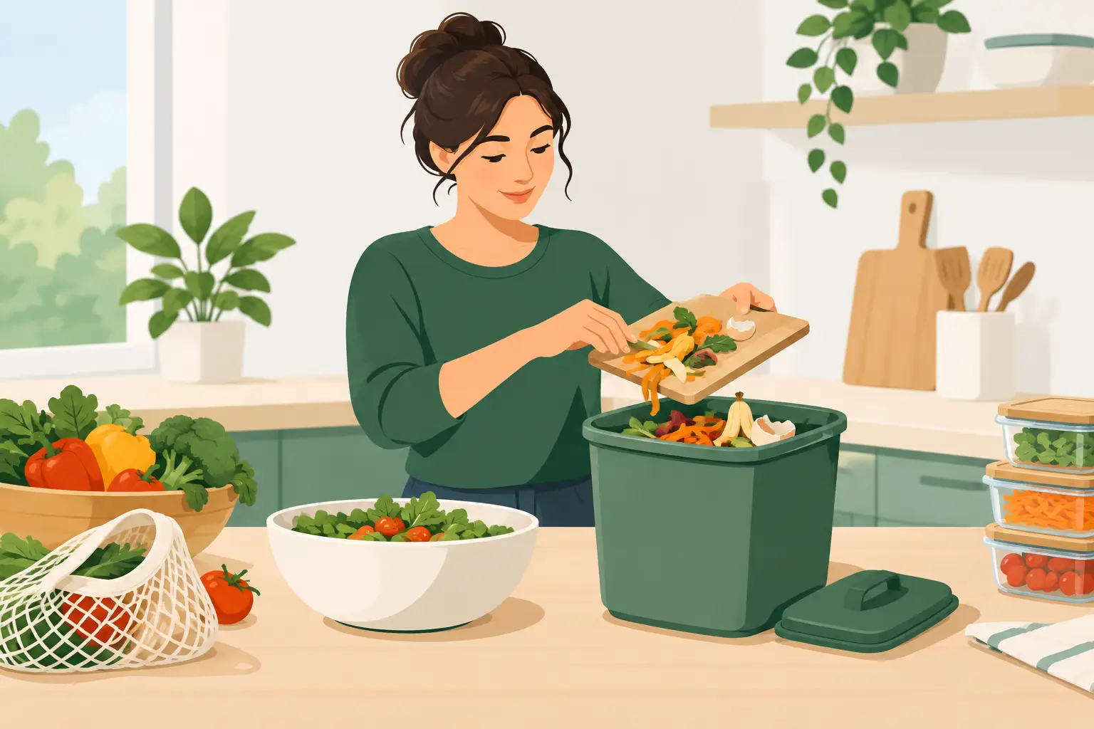 Kitchen Waste Reduction That Starts at Home
